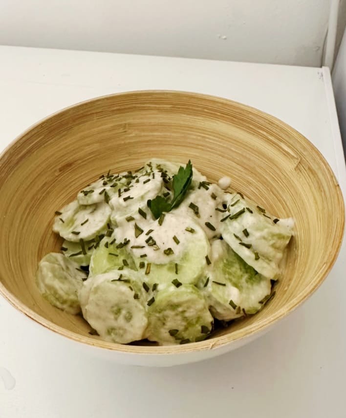 Tzatziki Cucumber Salad